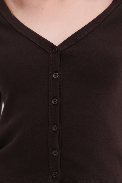 Addax Buttoned Cardigan H0435