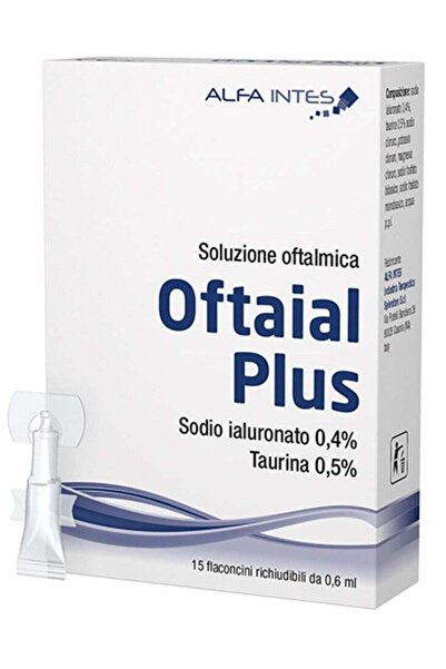 Alfa قطرات العين أوفتيال بلس 15 قارورة 0.6 مل