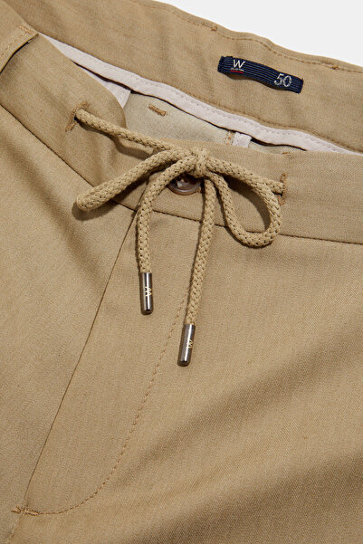 W Collection Mink Pipe Leg Sports Pants