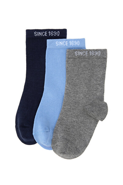 U.S. Polo Assn. Boy's 3-Piece Socks 50318041-Vr003