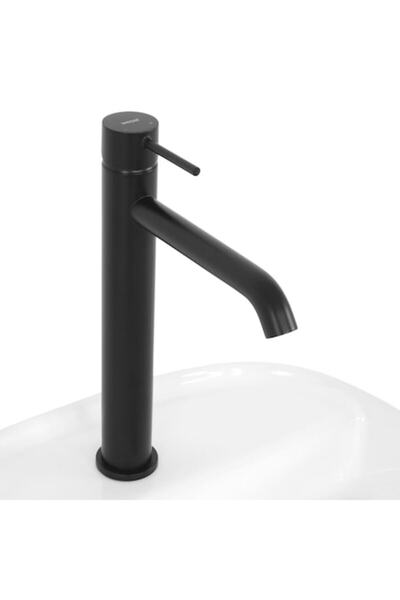 Maison Mex Baterie inalta lavoar, BETSY, L.17.2/20.5 l.5 H.21/29.2 cm, negru mat