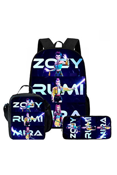 NO BRAND كيبوب، صائدو الساحرات، حقيبة ظهر للطلاب، مجموعة من 3 قطع، سعة كبيرة،...