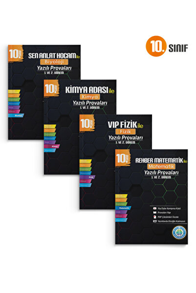 Tonguç Yayınları 10. Sınıf Yazılı Provaları Sayısal Set