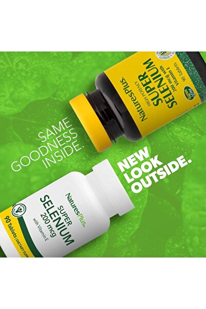 Nature 's Plus Super Selenium High (200 mcg, 90 tablets)