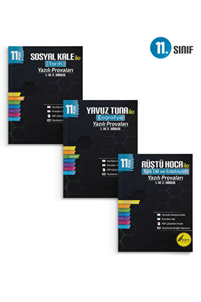 Tonguç Yayınları 11. Sınıf Yazılı Provaları Sözel Set