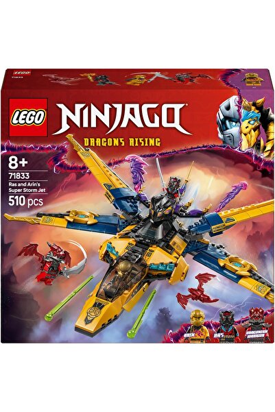LEGO Ninjago - Ras and Arin's Supersonic Jet (71833), 8+, 510 pcs