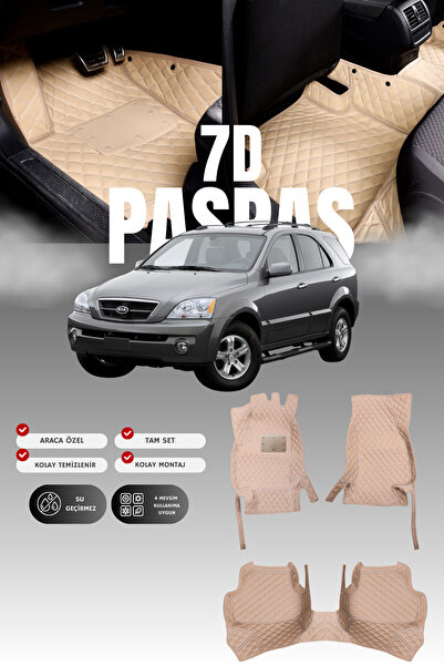 stiloto دواسة سيارة جلدية سباعية الأبعاد لكيا سورينتو (2018-2024) |   حماية ك...