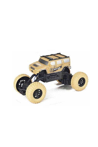 Toysea 1:18 RC Military Truck with 4 Functions, Light, Rechargeable, USB Charger