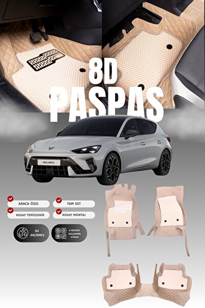 stiloto سجادة أرضية للسيارة من الجلد لسيارة كوبرا ليون (2020 وما بعدها) 8D | ...