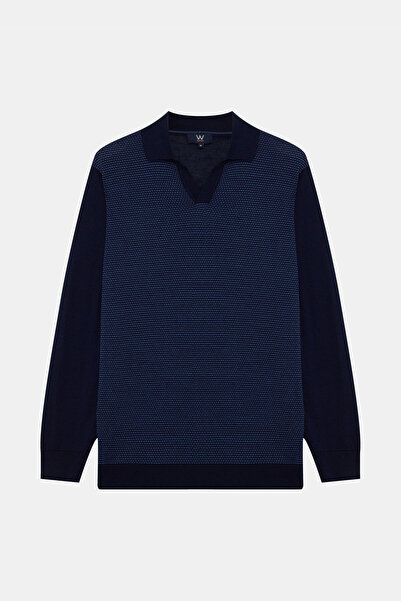 W Collection KOYU MAVİ KAZAK