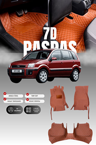 stiloto فرشة أرضية جلدية للسيارة فورد فيوجن (2006-2008) 7D |   حماية كاملة، م...