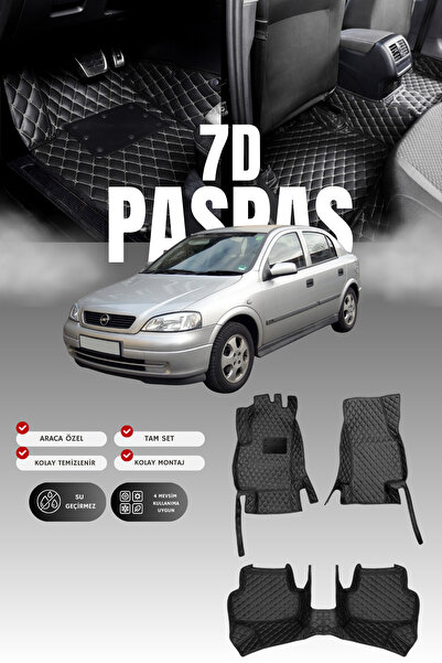 stiloto دواسة سيارة جلدية لسيارة أوبل أسترا جي (1998-2004) طراز 7D |   حماية ...