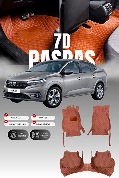 stiloto دواسة سيارة جلدية لداسيا لوجان (2020 وما بعدها) بتصميم حوض سباحة 7D |...