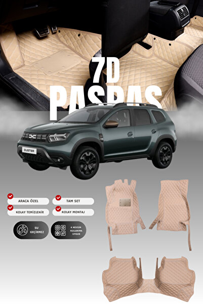 stiloto دواسة سيارة جلدية لداسيا داستر (2017 وما بعدها) بتصميم حوض سباحة 7D |...