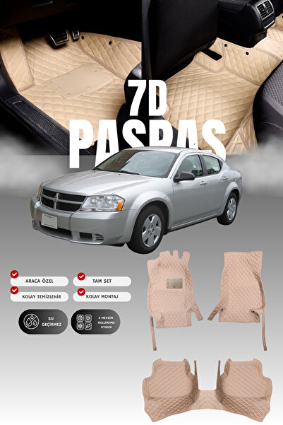 stiloto دواسة سيارة جلدية سباعية الأبعاد لسيارة دودج أفينجر (2007-2014) |   ح...