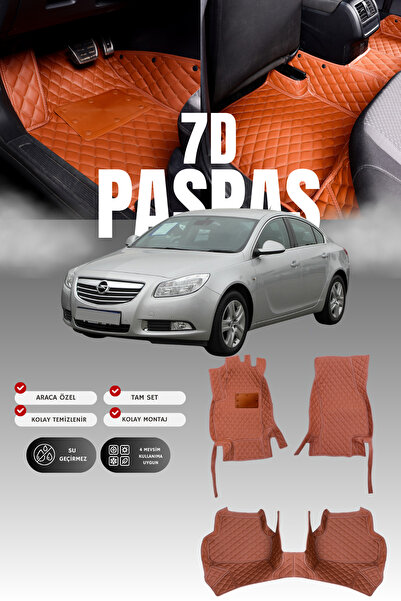 stiloto سجادة أرضية جلدية للسيارة أوبل إنسيجنيا (2008-2017) 7D |   حماية كامل...
