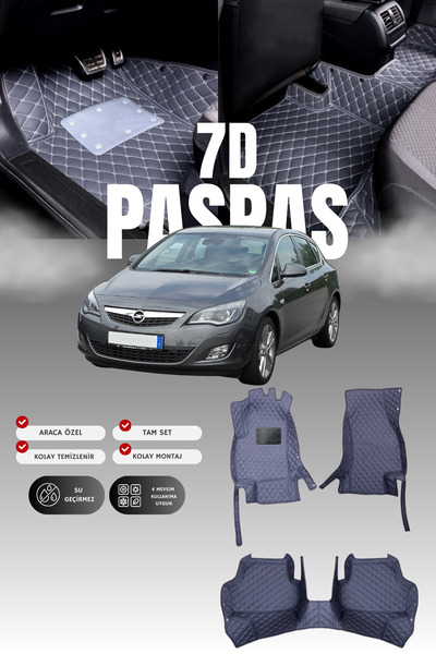 stiloto دواسة سيارة جلدية سباعية الأبعاد لأوبل أسترا جيه سيدان (2010-2015) | ...