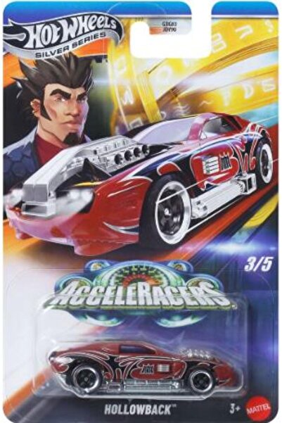 HOT WHEELS Silver Series AcceleRacers Hollowback JCB93