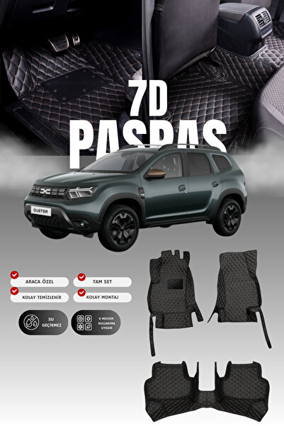 stiloto دواسة سيارة جلدية لداسيا داستر (2017 وما بعدها) بتصميم حوض سباحة 7D |...