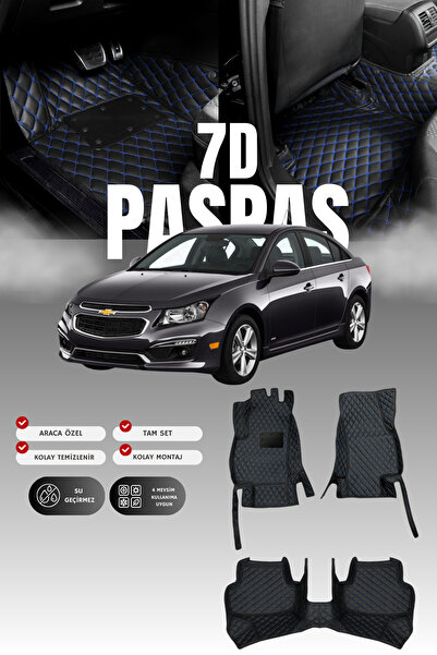 stiloto دواسة سيارة جلدية سباعية الأبعاد لشيفروليه كروز (2008-2016) |   حماية...