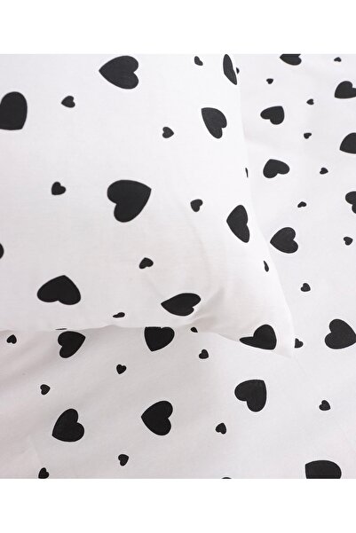 SERENART HOME Single Bedding Set Black Heart
