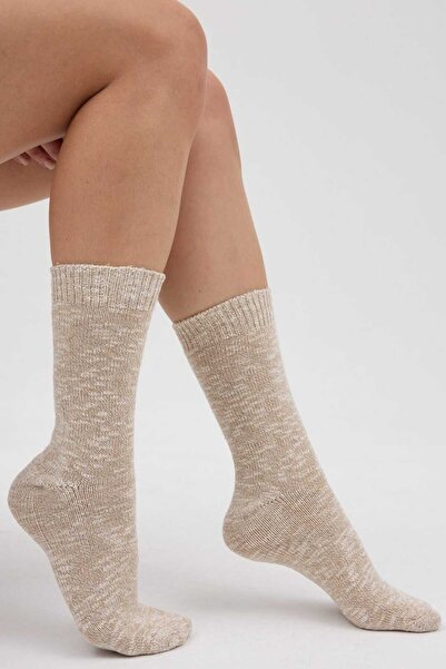 Buly Χοντρές χειμερινές κάλτσες με μελανζέ