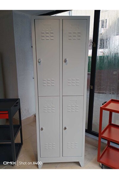 AKSON METAL SANAYİ 4 Lü Ekonomik Soyunma Dolabı