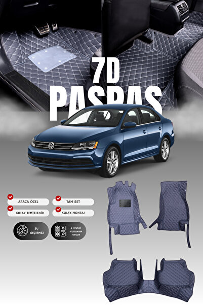 stiloto دواسة سيارة جلدية سباعية الأبعاد لفولكس فاجن جيتا (2011-2018) |   حما...