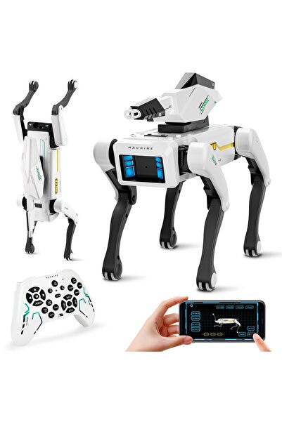 Domuik مع برج كهربائي ذكي روبوت كلب ميكانيكي متعدد الوظائف مع برج