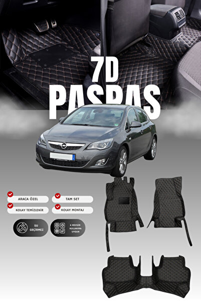 stiloto دواسة سيارة جلدية سباعية الأبعاد لأوبل أسترا جيه سيدان (2010-2015) | ...