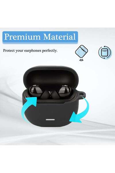 Generic Xiaomi Redmi Buds 6 Lite Earphone Case - Shockproof Silicone Protective Cover