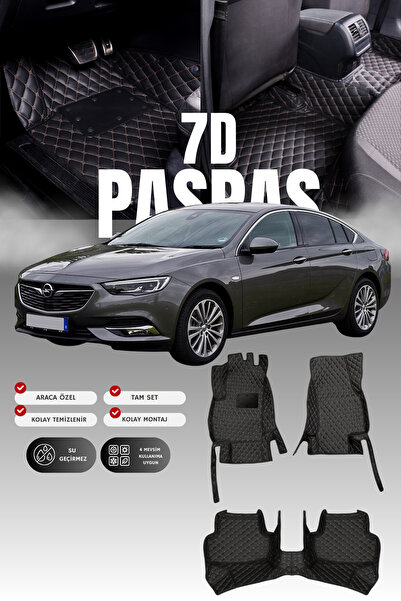 stiloto سجادة أرضية جلدية للسيارة أوبل إنسيجنيا (2017-2022) 7D |   حماية كامل...
