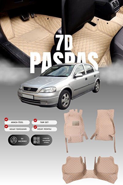 stiloto دواسة سيارة جلدية لسيارة أوبل أسترا جي (1998-2004) طراز 7D |   حماية ...