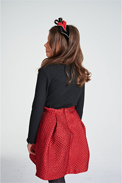 Lia Lea Girl Black Blouse