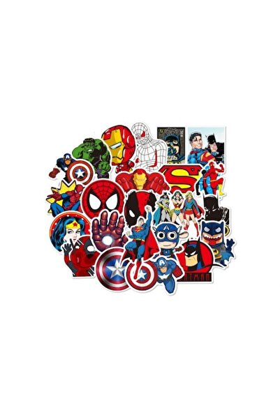 OEM Set de 50 de stickere cu supereroi