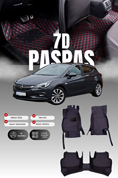 stiloto دواسة سيارة جلدية سباعية الأبعاد لأوبل أسترا كيه سيدان (2015-2021) | ...