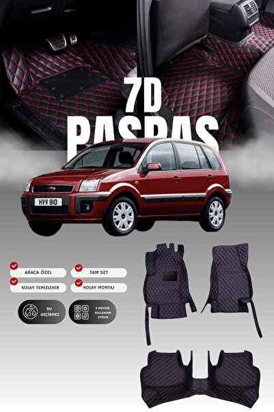 stiloto فرشة أرضية جلدية للسيارة فورد فيوجن (2006-2008) 7D |   حماية كاملة، م...