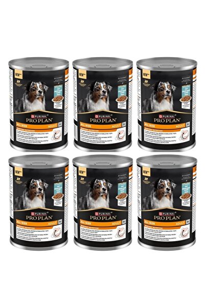 Pro Plan Balıklı Yetişkin Köpek Konservesi 400 Gr*6 Adet