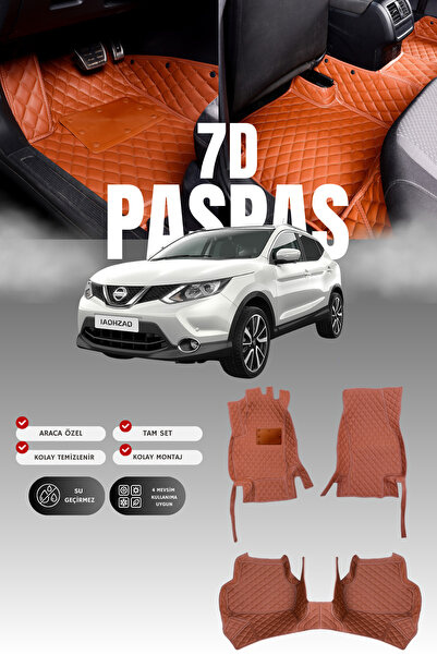 stiloto دواسة سيارة جلدية سباعية الأبعاد لنيسان قشقاي (2014-2021) |   حماية ك...