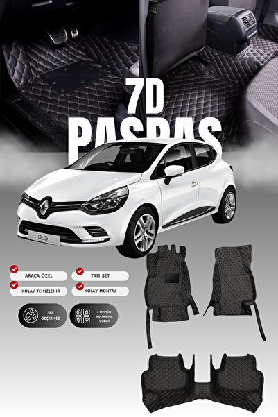 stiloto دواسة سيارة جلدية سباعية الأبعاد لرينو كليو 4 هاتشباك (2012-2019) |  ...