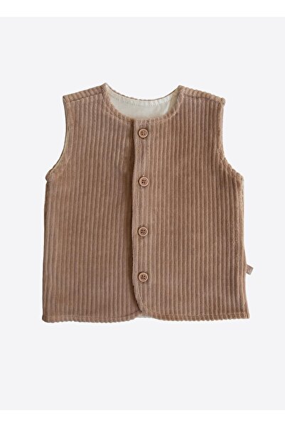 kitikate Organic Dosse Vest Brown