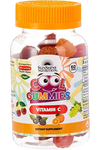 Sunshine Nutrition Cool Gummies With Vitamin C, 60 Gummies
