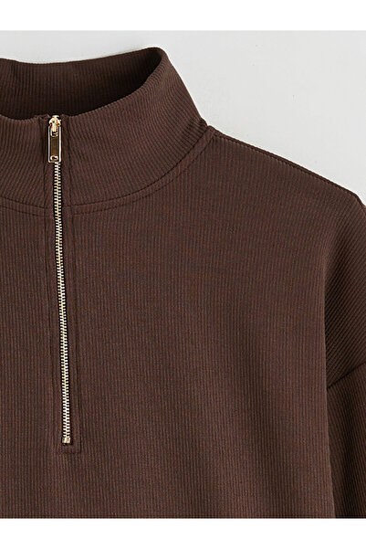 LC Waikiki Dik Yaka Kadın Sweatshirt