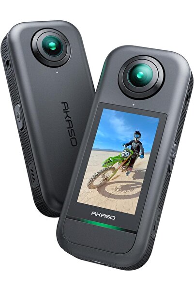 Generic AKASO 360 Weatherproof 360° Action Camera - 5.7K 360 Video, 72MP Photo