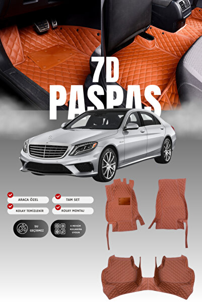 stiloto دواسة سيارة جلدية سباعية الأبعاد لمرسيدس S500 / W222 (2013-2020) |   ...