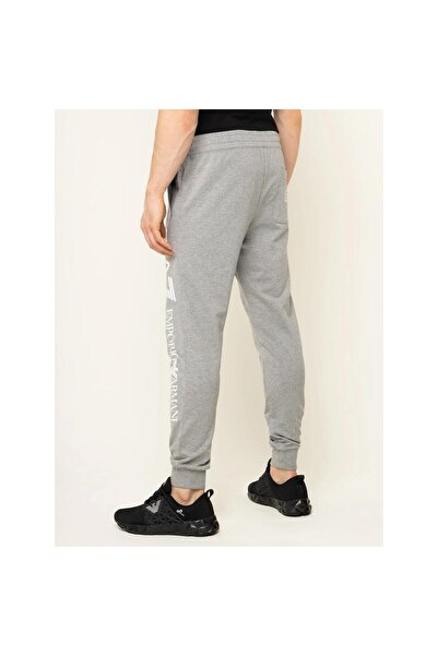 Emporio Armani Men's Grey Sweatpants - Size S, Premium Cotton, Comfortable & Stylish