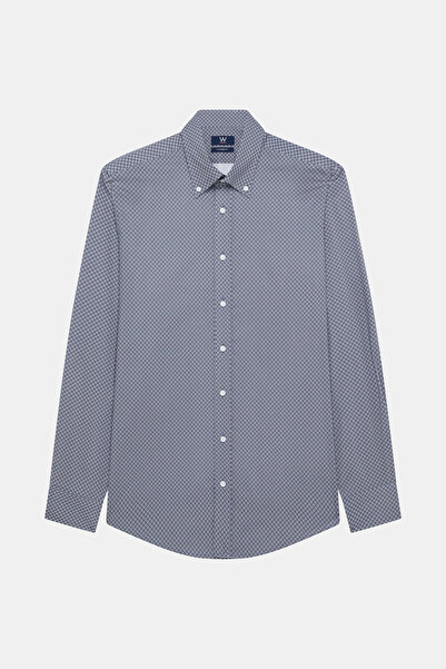 W Collection Printed Pattern Shirt