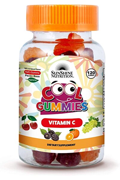 Sunshine Nutrition Cool Gummies With Vitamin C, 60 Gummies