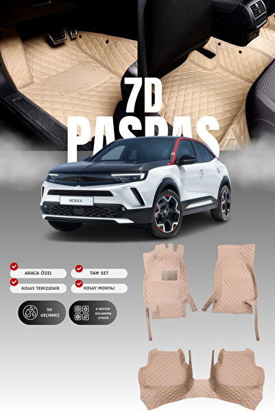 stiloto سجادة أرضية للسيارة من الجلد 7D لسيارة أوبل موكا الكهربائية (2021 وما...