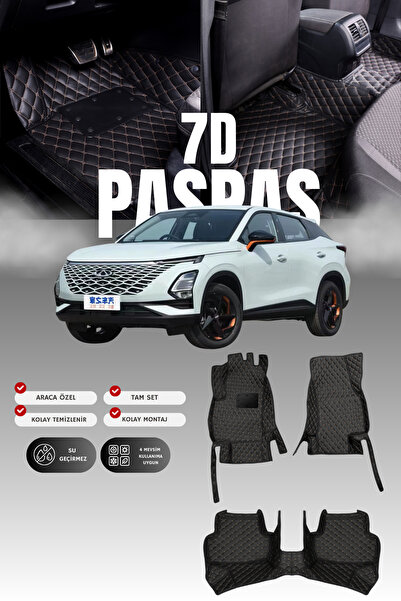 stiloto Chery Omada 5 Benzinli (2022 ve sonrası) 7D Deri Havuzlu Oto Paspas |...
